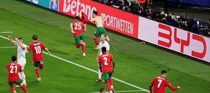 EURO 2024 - Grupa F: Portugalia - Cehia 2-1